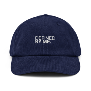 DIICA B682 Corduroy — DEFINED BY ME., oxford navy: vista frontal.