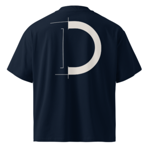 DIICA Blaster 2.0 — FORM / SPACE, french navy: vista traseira com o design principal.