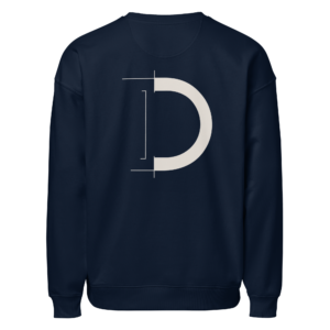 DIICA Radder 2.0 — FORM / SPACE, french navy: vista traseira com o design principal.