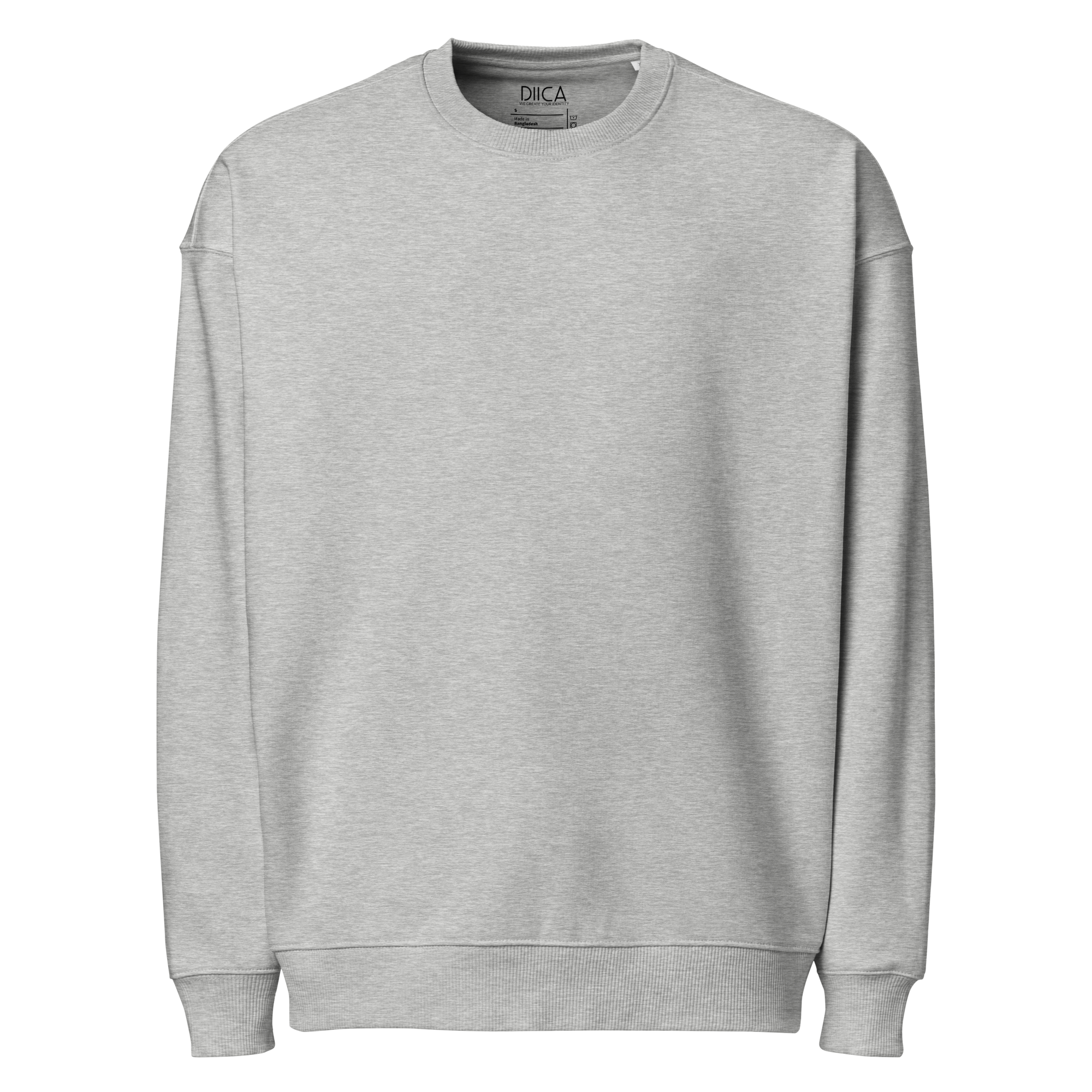 DIICA Radder 2.0 — LAYERS OF SELF — HER, heather grey: vista frontal.