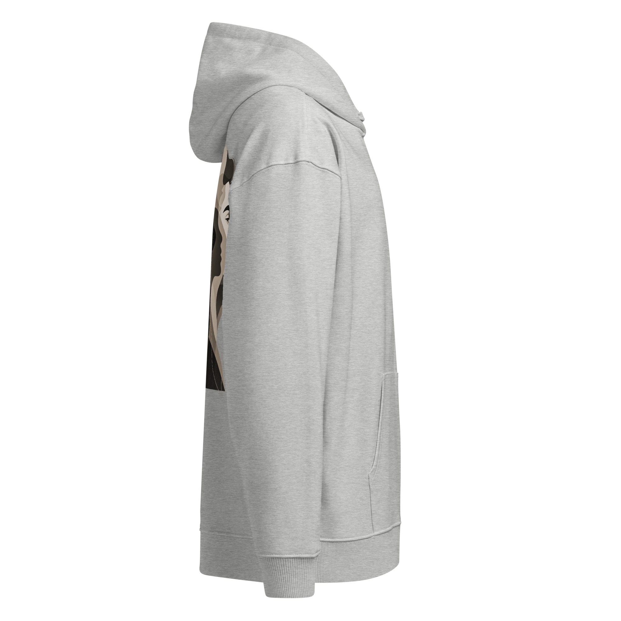 DIICA Slammer 2.0 — LAYERS OF SELF — HIM, heather grey: vista lateral.